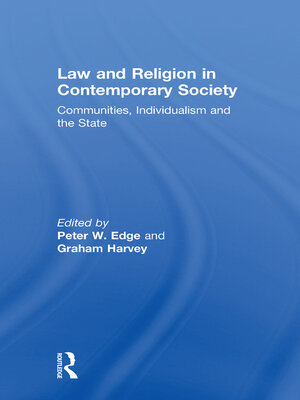 cover image of Law and Religion in Contemporary Society